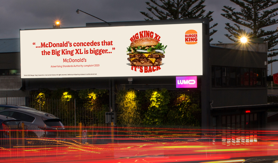Burger King’s forbidden innovation the Big King returns with new campaign via Pitchblack
