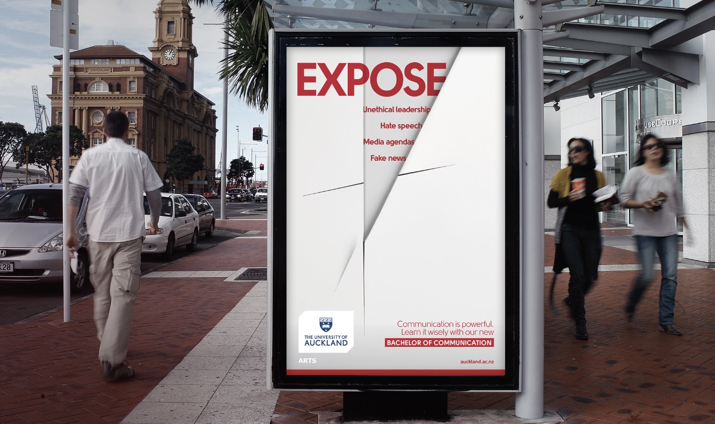Ogilvy NZ launches campaign for University of Auckland’s new Bachelor of Communication