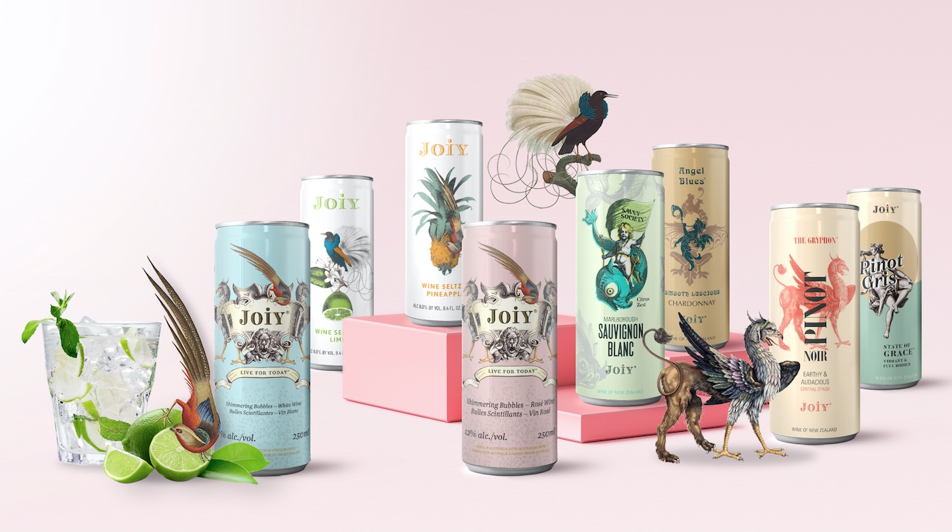 Canada’s number one Wine in a Can Joiy Wines appoints Republik as new agency