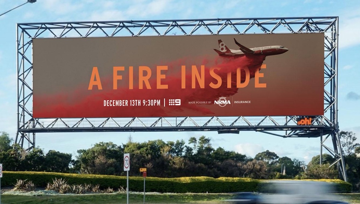 A Fire Inside: NRMA Insurance backs a film, book and a national resilience volunteer movement ~ creatively led by Nick Worthington
