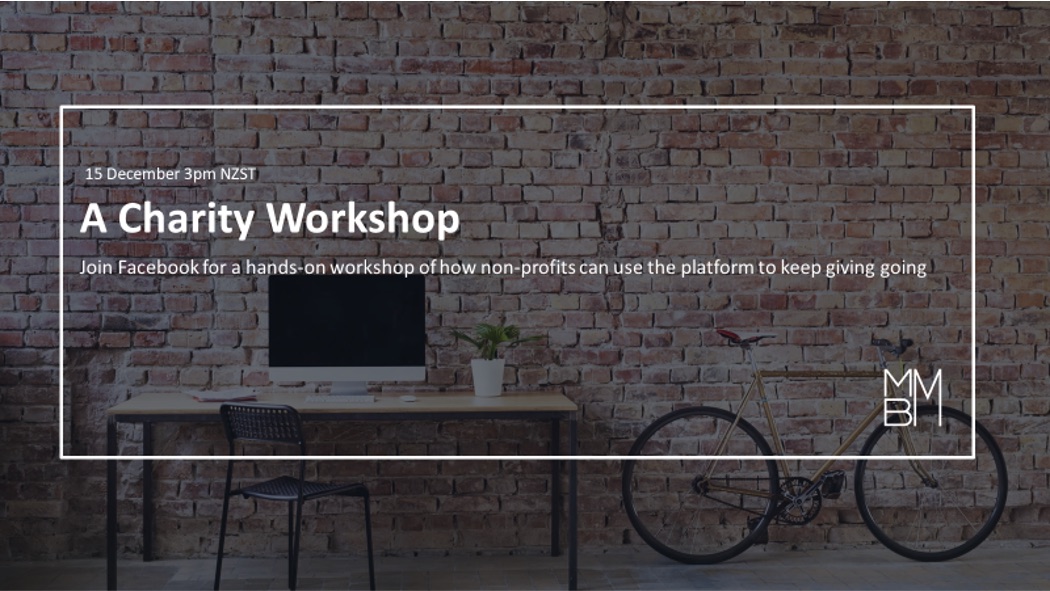 MBM launches virtual events for non-profits to help keep giving going post lockdown