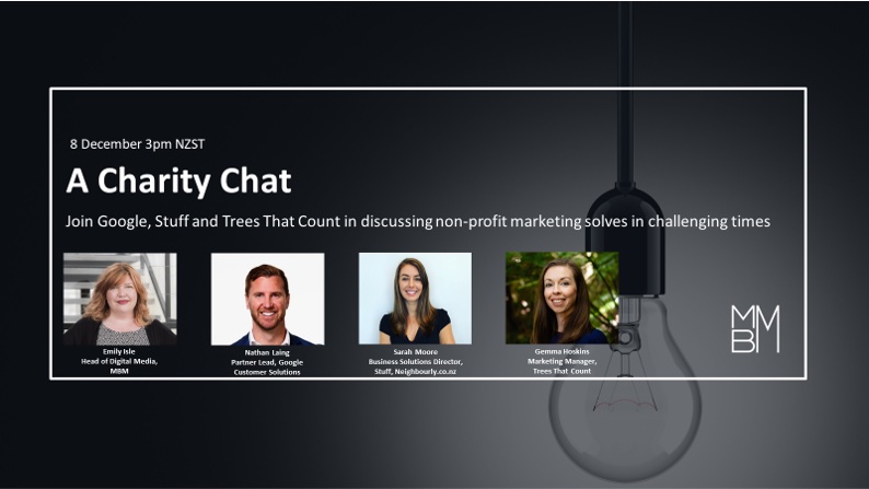 MBM launches virtual events for non-profits to help keep giving going post lockdown