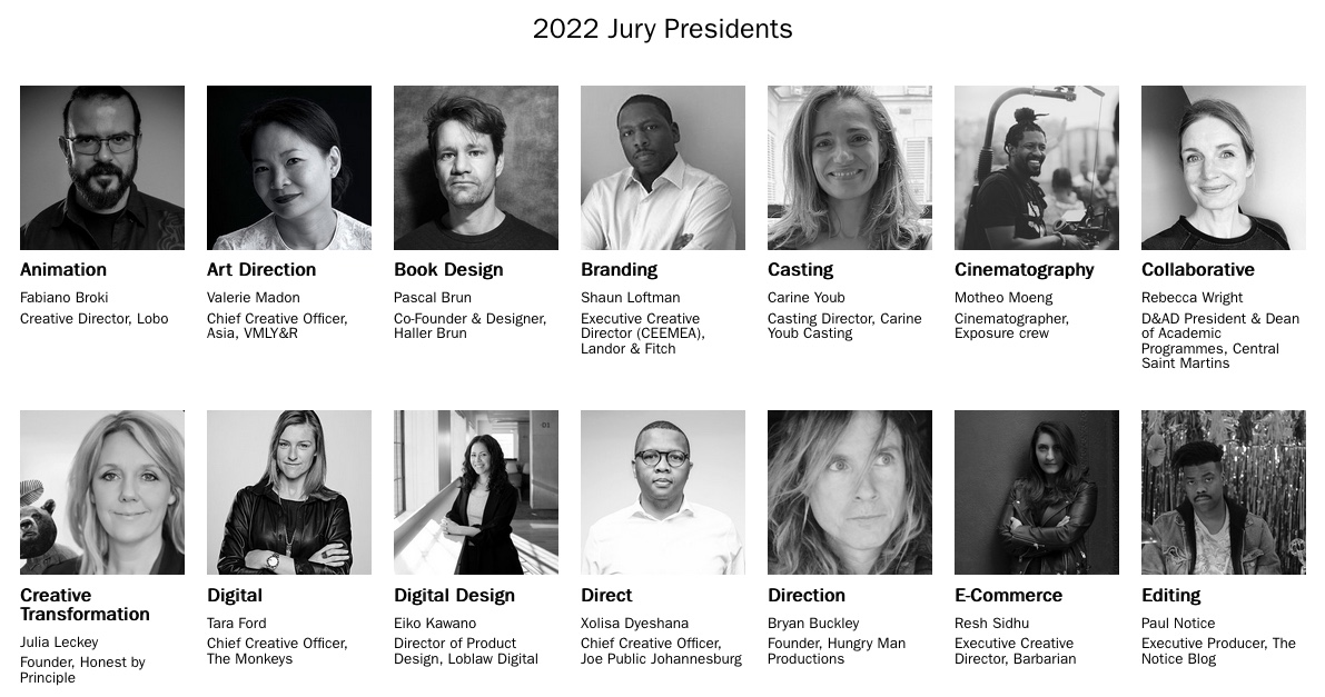 D&AD Awards 2022 introduces new categories to reflect the changing creative landscape