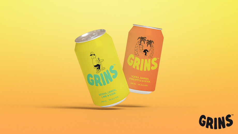Iconic rugby trio enter into the premium RTD market with the launch of Grins via MetroEXP