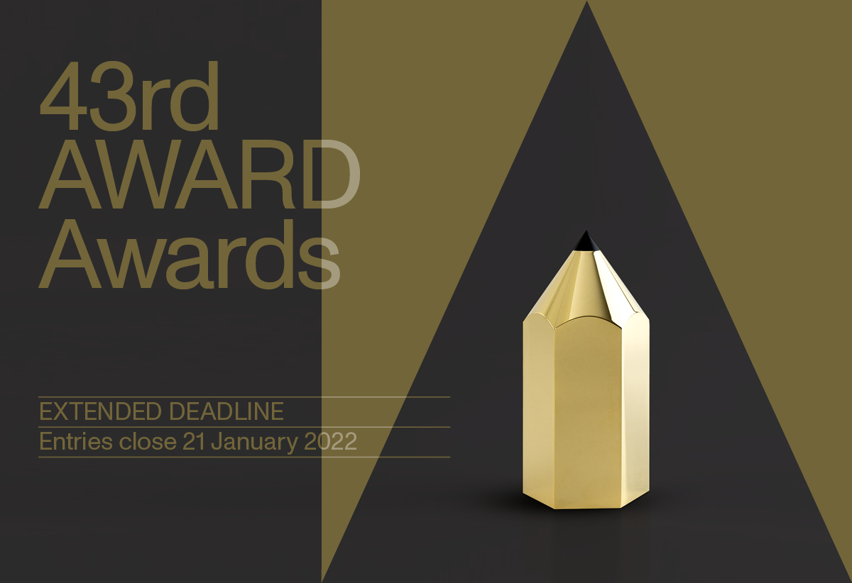 Countdown to AWARD Awards entry deadline: Midnight AEDT, Friday 21 January