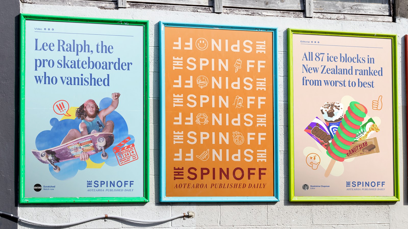 The Spinoff launches debut brand campaign ‘Aotearoa Published Daily’ via Daylight Creative