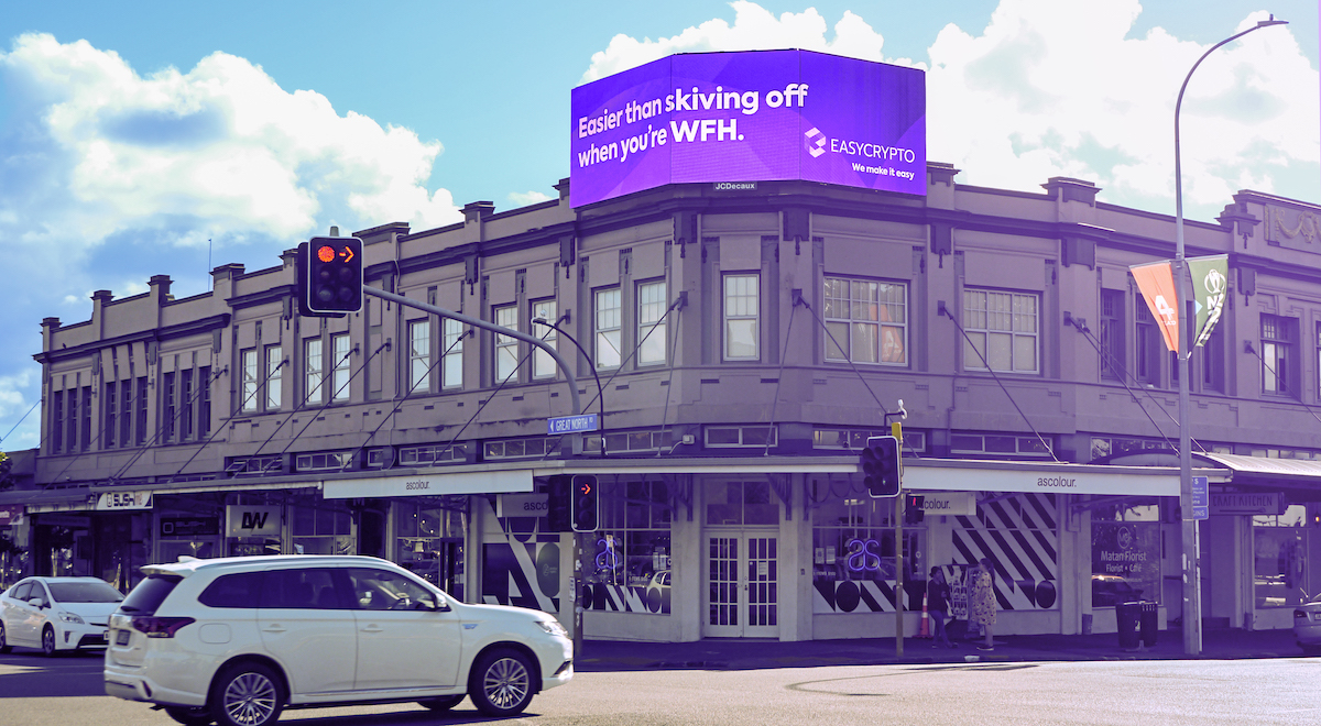 NZ crypto exchange Easy Crypto launches new brand platform via Proximity NZ and MBM