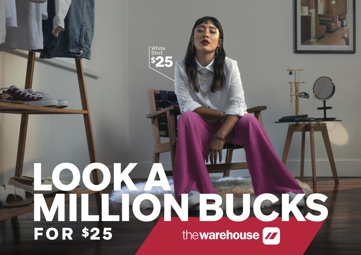 The Warehouse Group celebrates small spenders in latest campaign via TBWA\NZ