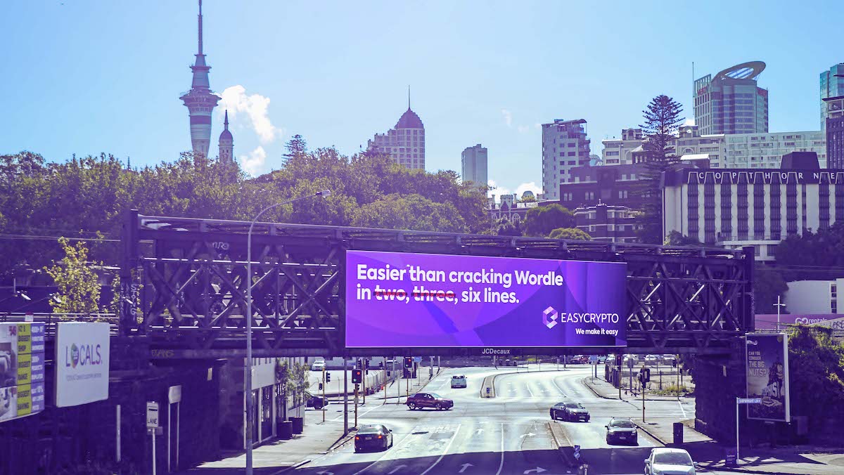 NZ crypto exchange Easy Crypto launches new brand platform via Proximity NZ and MBM