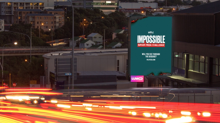Hell Pizza challenges Kiwis to see through the disguise in latest campaign via Yarn