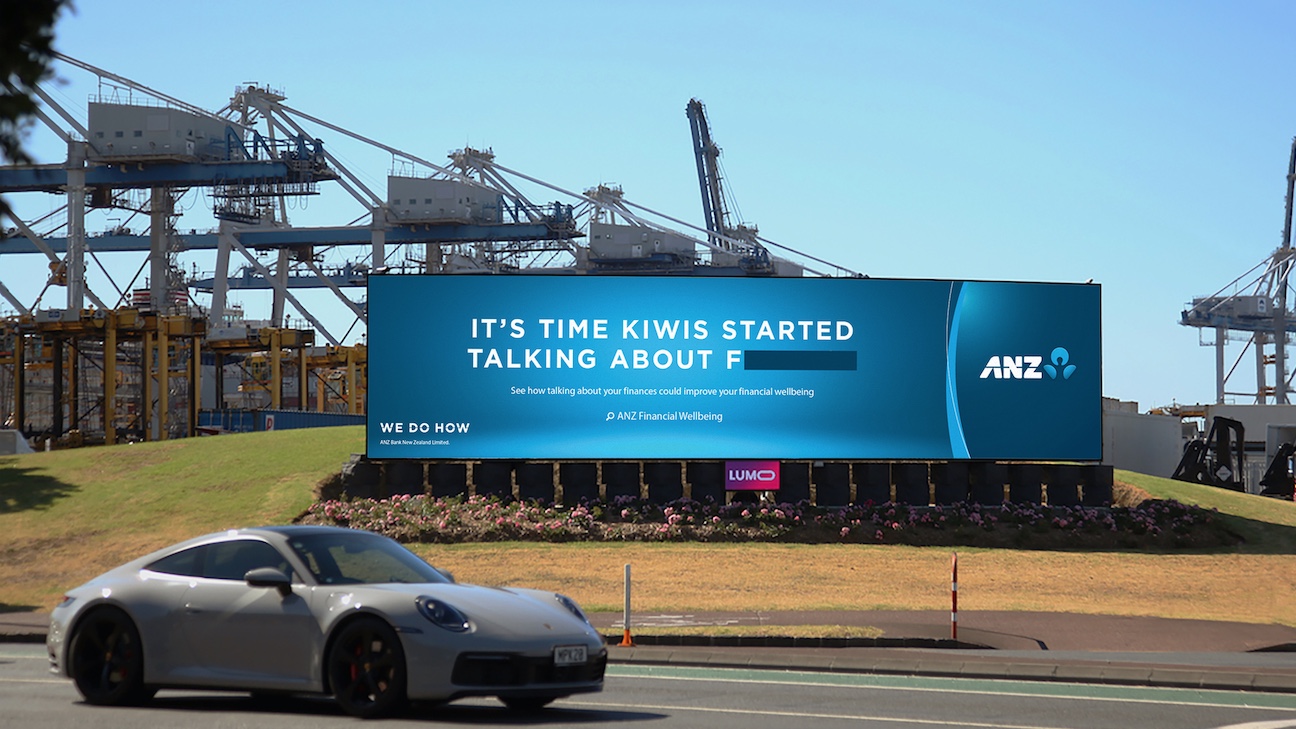 ANZ encourages New Zealanders to talk about F****** in new campaign via TBWA\NZ