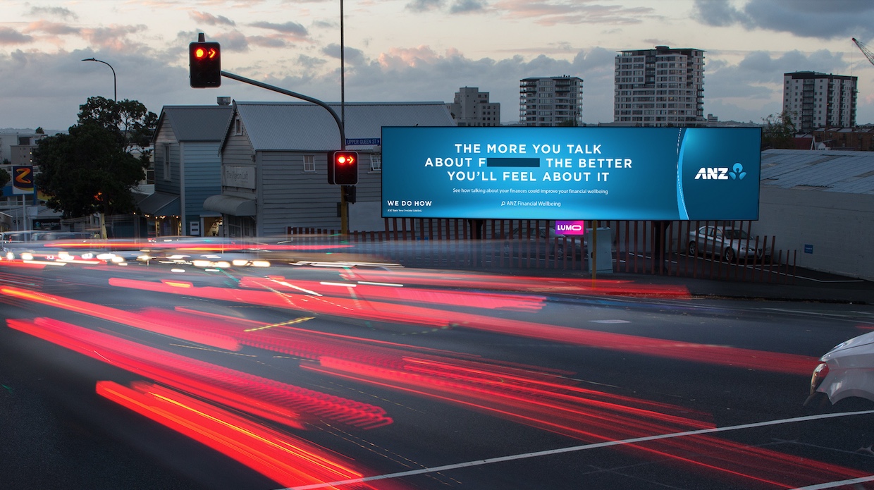 ANZ encourages New Zealanders to talk about F****** in new campaign via TBWA\NZ