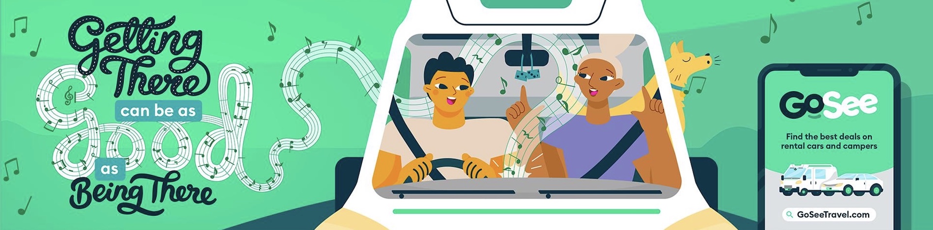 GoSee says ‘getting there can be as good as being there’ in debut campaign via Daylight