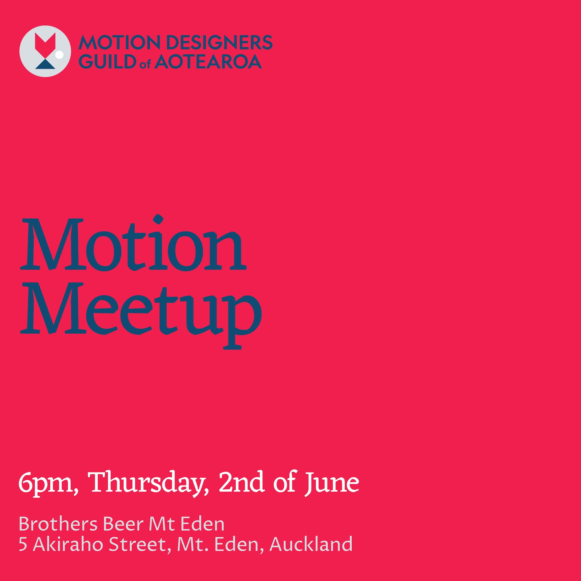The Motion Designers Guild of Aotearoa launches to unite creative communities
