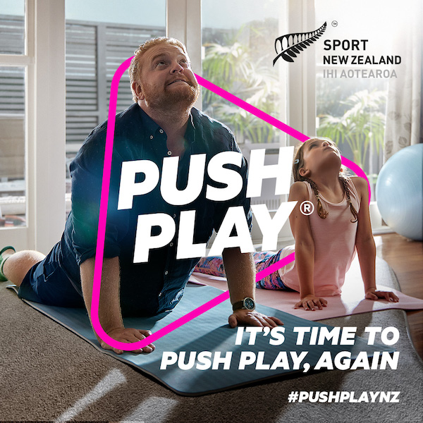 Sport NZ encourages nation to get moving again after COVID disruption in new work via EightyOneX