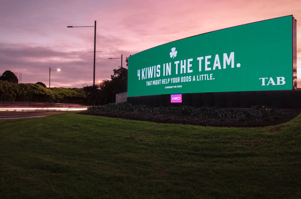 TAB NZ asks the Irish rugby team to ‘Consider the odds’ in new campaign via Chemistry