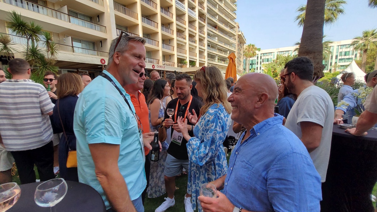 Aussie and Kiwi delegates treated to the annual Campaign Brief Cannes Welcome Cocktails courtesy of Photoplay and Fin Design + Effects