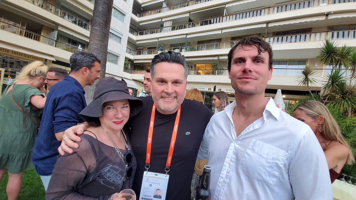 Aussie and Kiwi delegates treated to the annual Campaign Brief Cannes Welcome Cocktails courtesy of Photoplay and Fin Design + Effects