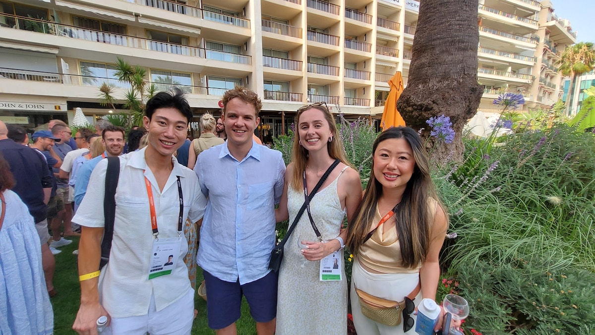 Aussie and Kiwi delegates treated to the annual Campaign Brief Cannes Welcome Cocktails courtesy of Photoplay and Fin Design + Effects