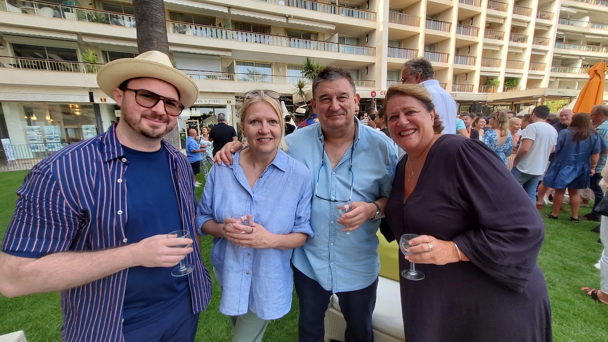 Aussie and Kiwi delegates treated to the annual Campaign Brief Cannes Welcome Cocktails courtesy of Photoplay and Fin Design + Effects
