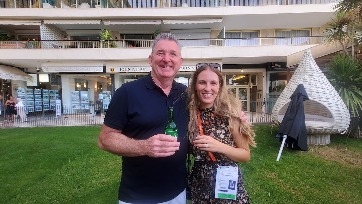 Aussie and Kiwi delegates treated to the annual Campaign Brief Cannes Welcome Cocktails courtesy of Photoplay and Fin Design + Effects