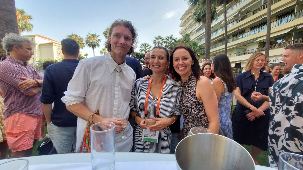 Aussie and Kiwi delegates treated to the annual Campaign Brief Cannes Welcome Cocktails courtesy of Photoplay and Fin Design + Effects