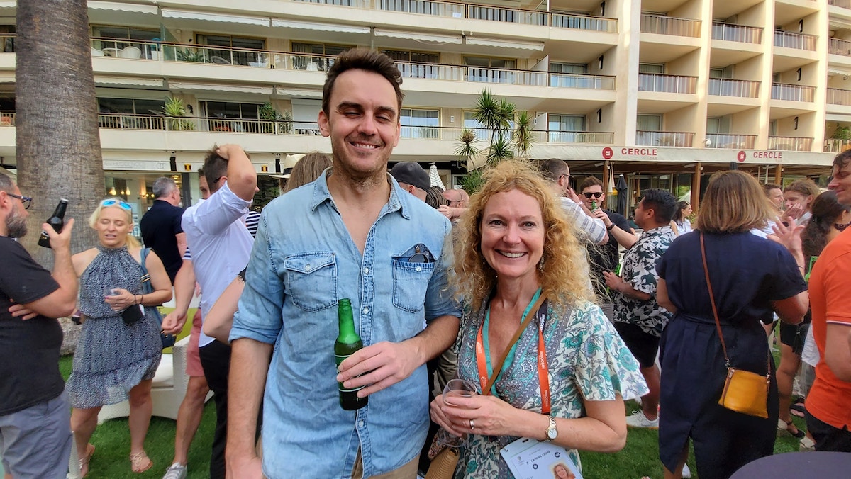 Aussie and Kiwi delegates treated to the annual Campaign Brief Cannes Welcome Cocktails courtesy of Photoplay and Fin Design + Effects