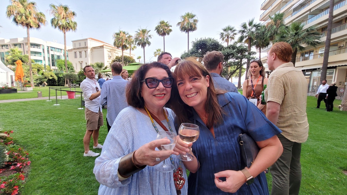 Aussie and Kiwi delegates treated to the annual Campaign Brief Cannes Welcome Cocktails courtesy of Photoplay and Fin Design + Effects
