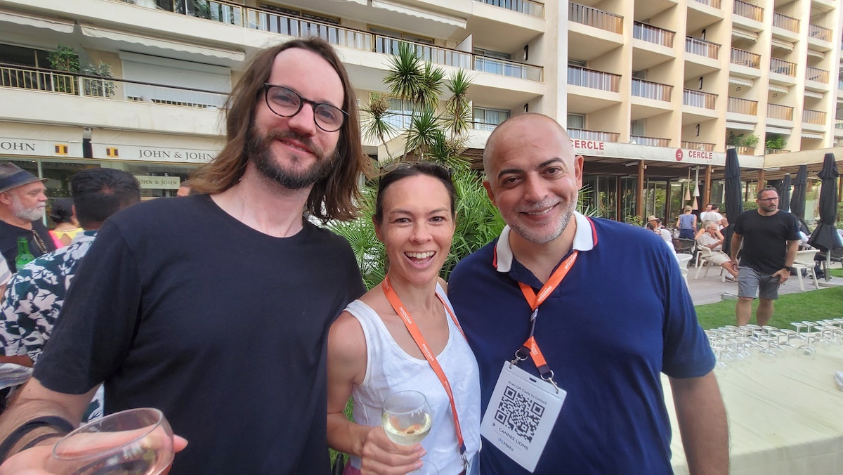 Aussie and Kiwi delegates treated to the annual Campaign Brief Cannes Welcome Cocktails courtesy of Photoplay and Fin Design + Effects
