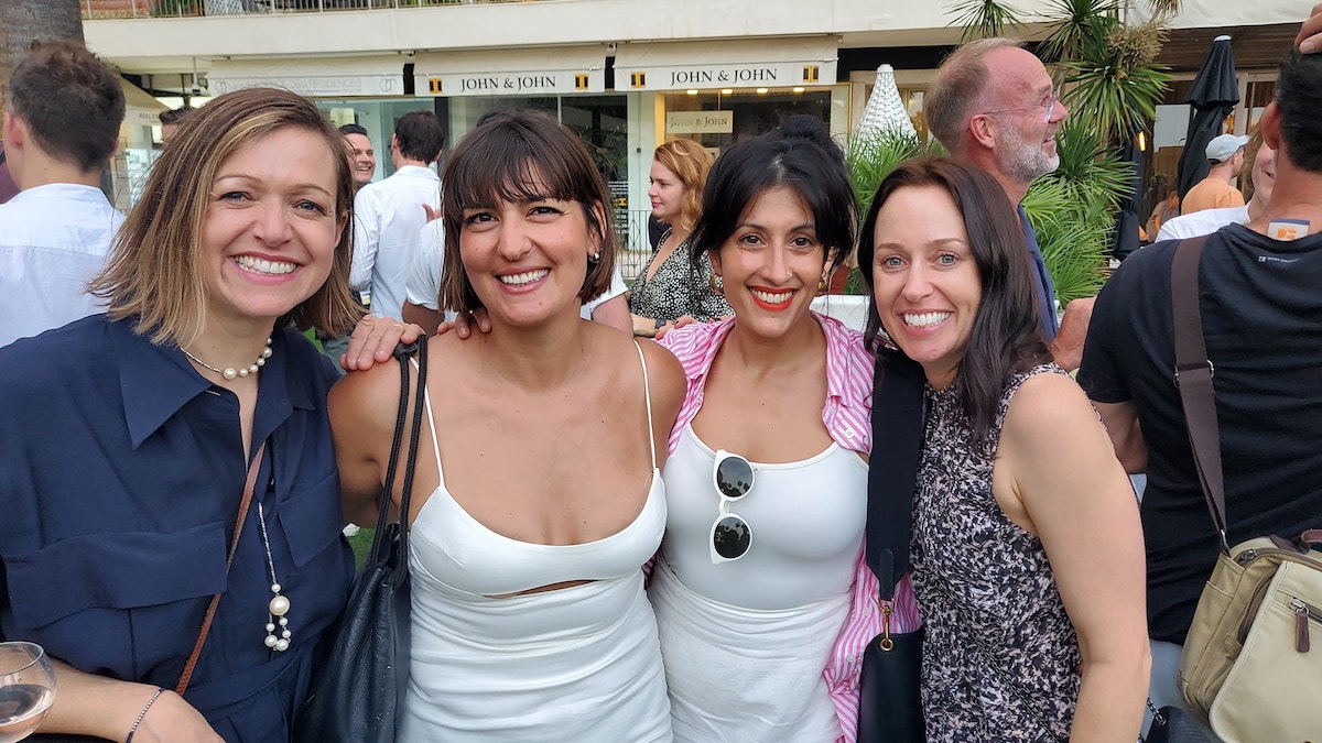 Aussie and Kiwi delegates treated to the annual Campaign Brief Cannes Welcome Cocktails courtesy of Photoplay and Fin Design + Effects