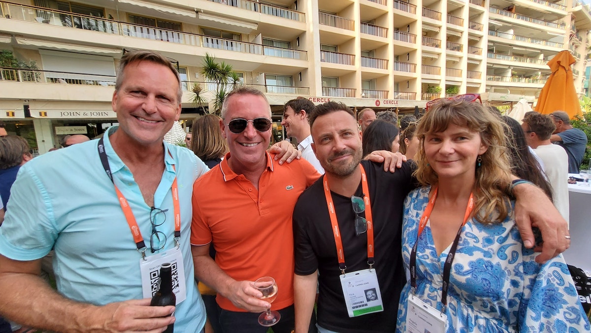Aussie and Kiwi delegates treated to the annual Campaign Brief Cannes Welcome Cocktails courtesy of Photoplay and Fin Design + Effects