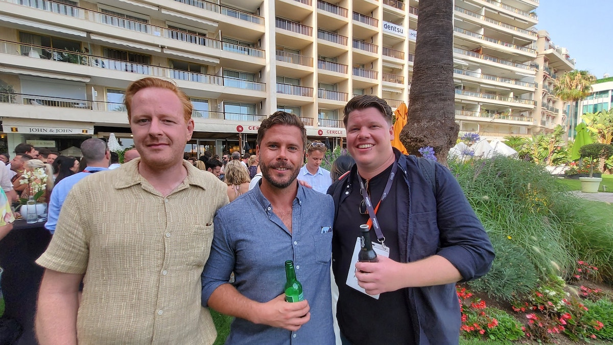 Aussie and Kiwi delegates treated to the annual Campaign Brief Cannes Welcome Cocktails courtesy of Photoplay and Fin Design + Effects
