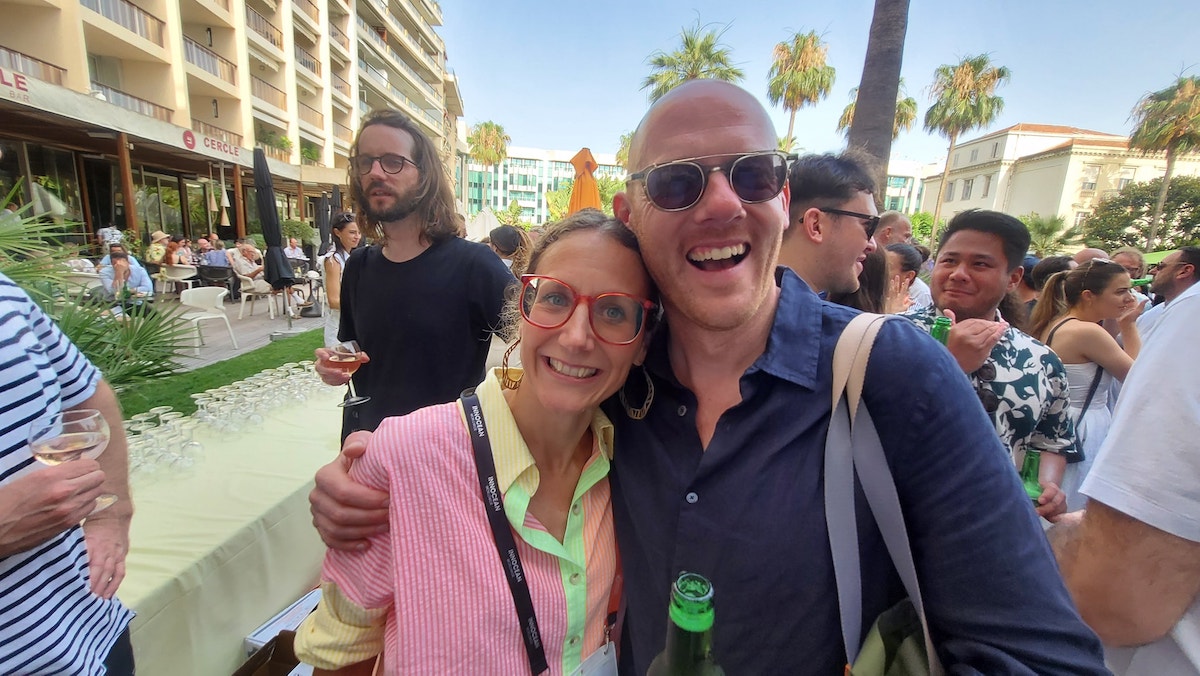 Aussie and Kiwi delegates treated to the annual Campaign Brief Cannes Welcome Cocktails courtesy of Photoplay and Fin Design + Effects