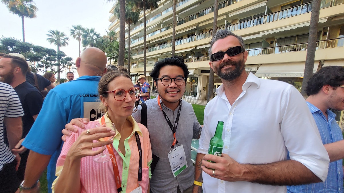 Aussie and Kiwi delegates treated to the annual Campaign Brief Cannes Welcome Cocktails courtesy of Photoplay and Fin Design + Effects