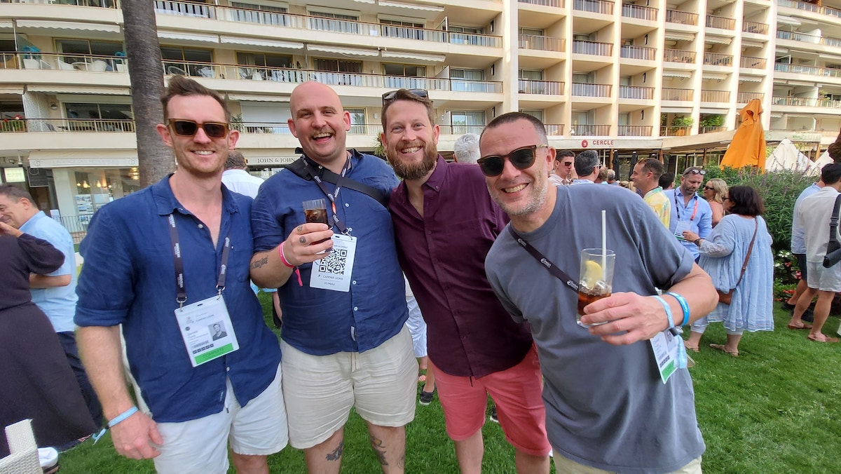 Aussie and Kiwi delegates treated to the annual Campaign Brief Cannes Welcome Cocktails courtesy of Photoplay and Fin Design + Effects