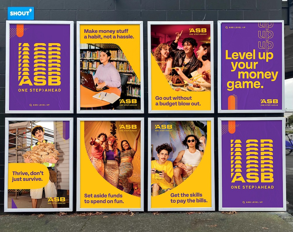 ASB encourages New Zealanders to ‘Level Up’ in new campaign via The Monkeys Aotearoa
