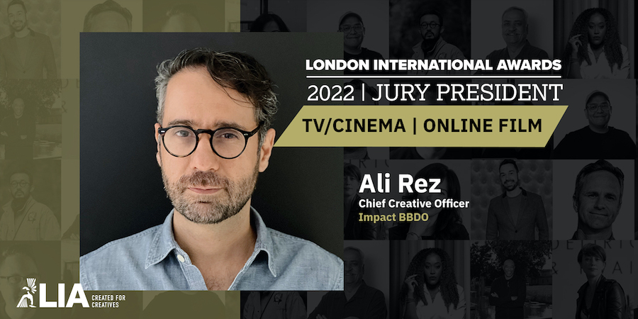 Impact BBDO CCO MENAP Ali Rez named LIA 2022 TV/Cinema and Online Film jury president
