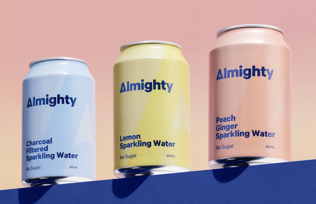 Almighty Beverages collaborates with Pitchblack Partners and Marx Design for rebrand