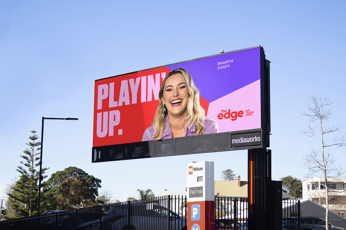 MediaWorks’ The Edge launches new brand identity and campaign via Hello