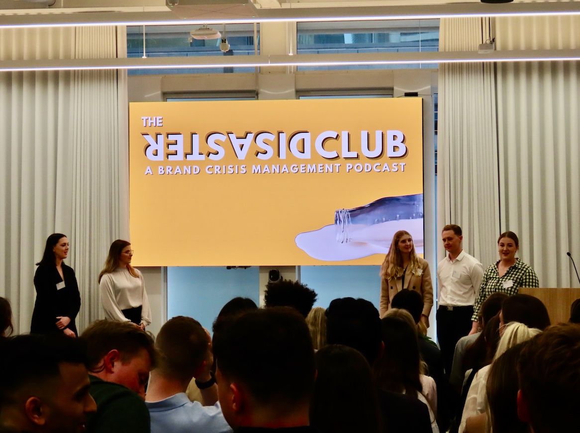 Students gather for Foundations of Advertising and Media 2022 presentation night