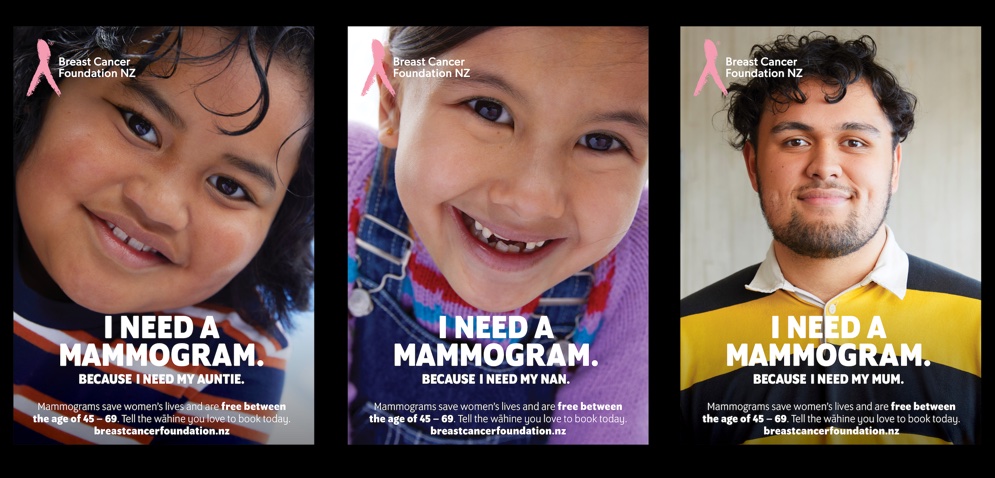 We all need mammograms, says new campaign for Breast Cancer Foundation via Ogilvy NZ
