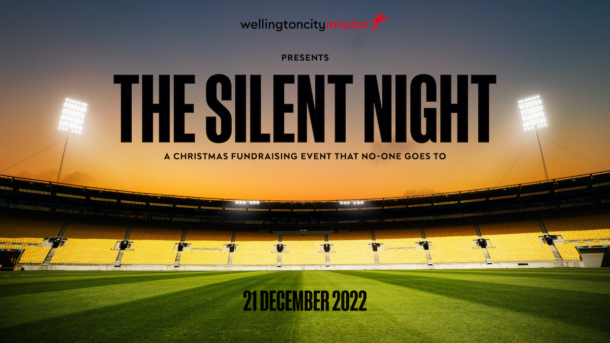 Wellington City Mission launches ‘The Silent Night’ – a Christmas fundraising initiative that no one will attend via Special Wellington