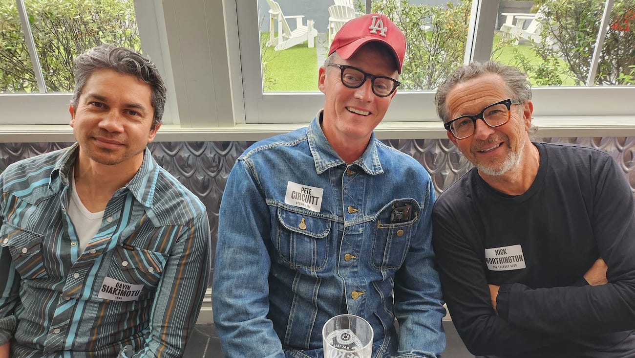 The cream of the Auckland ad industry out in force at the CB / Sweetshop Legendary Lunch