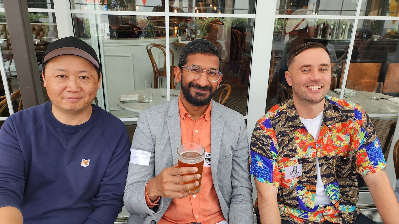 The cream of the Auckland ad industry out in force at the CB / Sweetshop Legendary Lunch