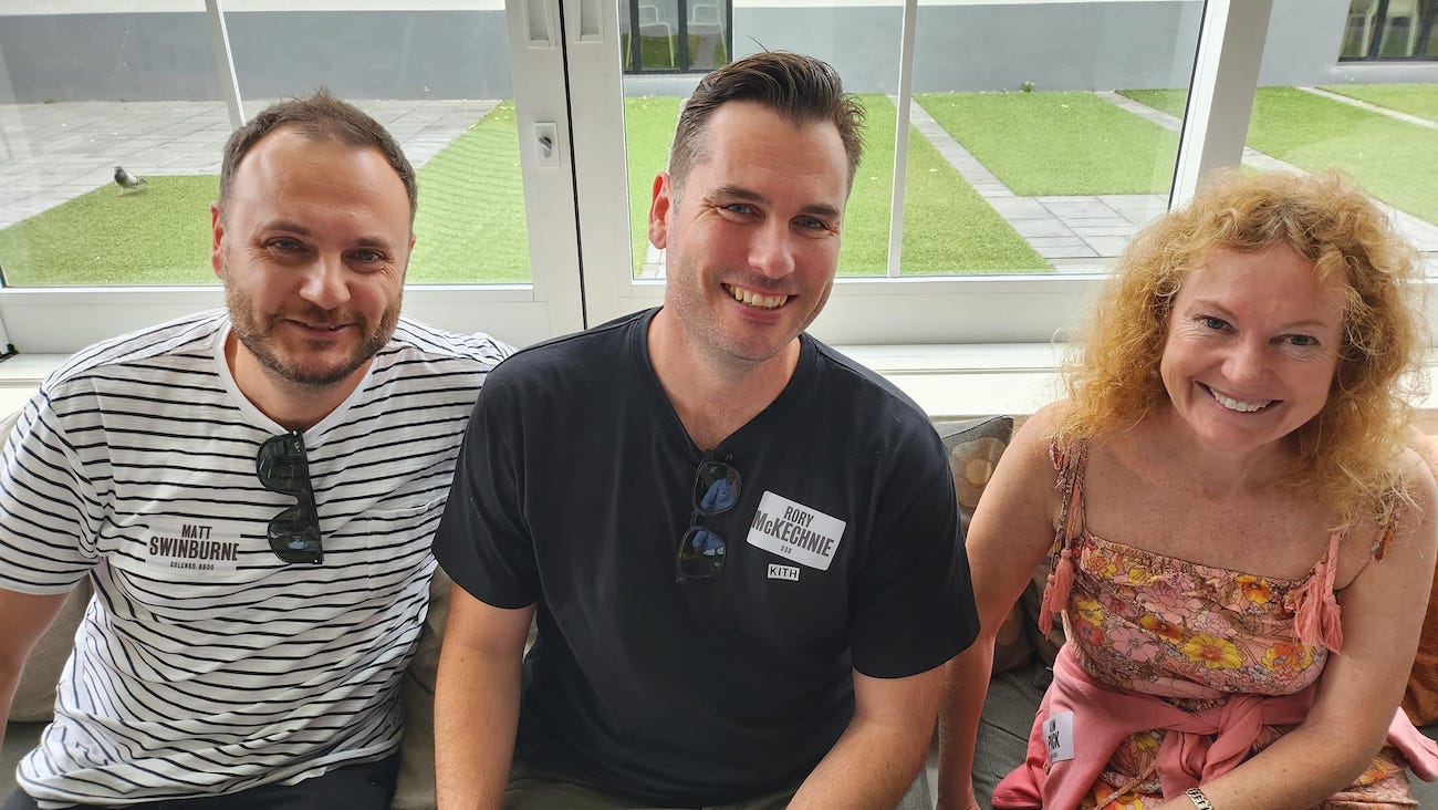 The cream of the Auckland ad industry out in force at the CB / Sweetshop Legendary Lunch