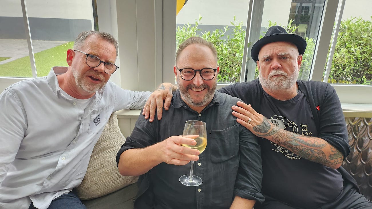 The cream of the Auckland ad industry out in force at the CB / Sweetshop Legendary Lunch