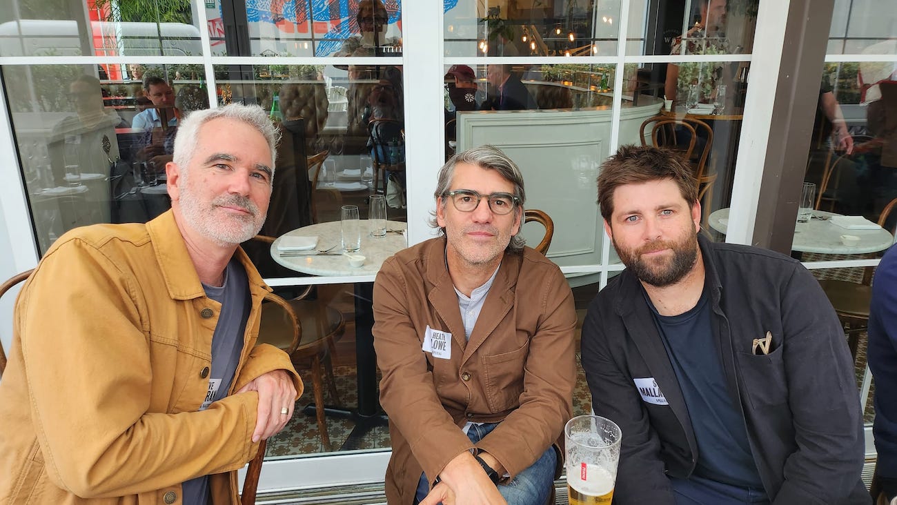 The cream of the Auckland ad industry out in force at the CB / Sweetshop Legendary Lunch