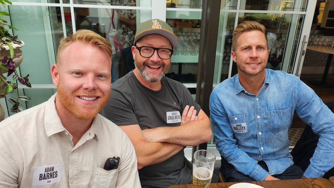 The cream of the Auckland ad industry out in force at the CB / Sweetshop Legendary Lunch