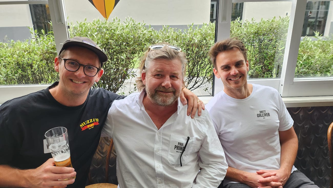 The cream of the Auckland ad industry out in force at the CB / Sweetshop Legendary Lunch