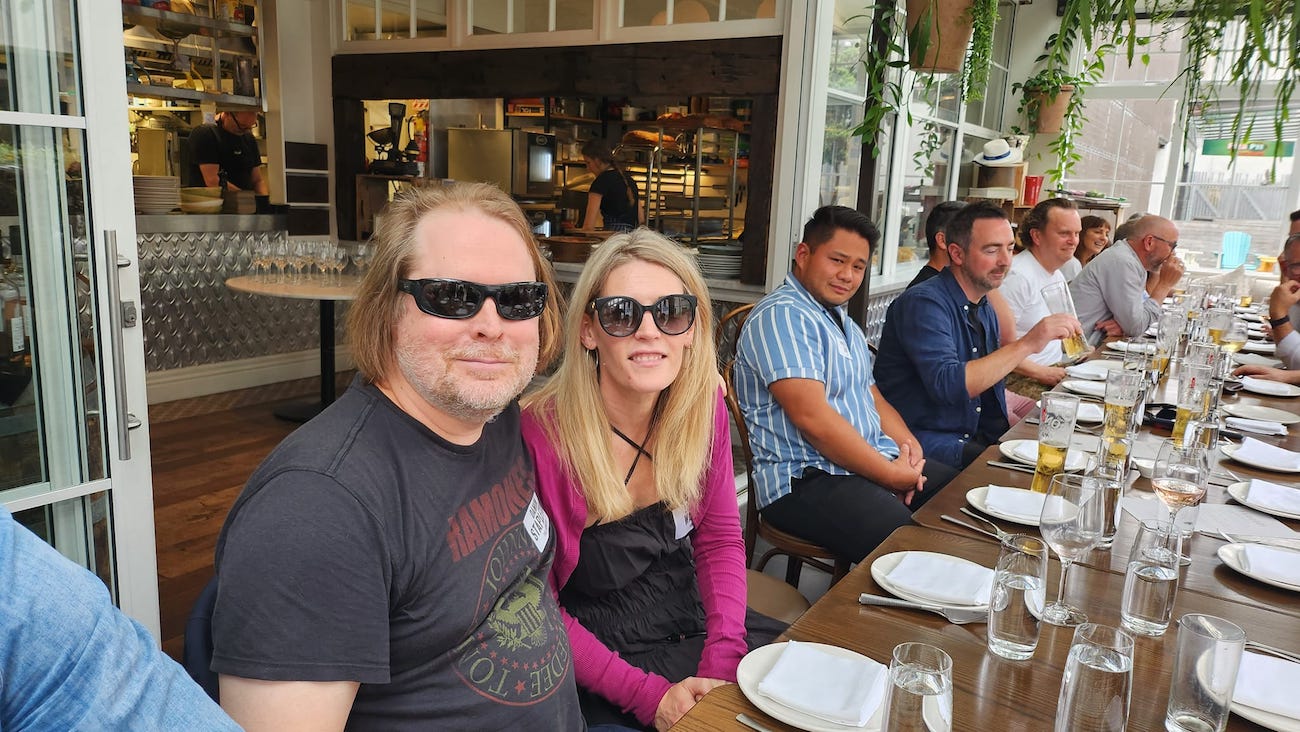 The cream of the Auckland ad industry out in force at the CB / Sweetshop Legendary Lunch